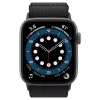 Spigen Fit Lite Apple Watch Ultra 4 / 3 / 2 / 1 / SE / 12 / 11 / 10 / 9 / 8 (44/45/46/49mm) szíj, fekete