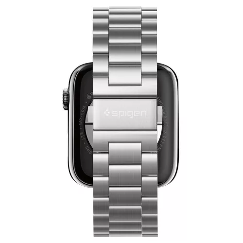 Spigen Modern Fit Apple Watch Ultra 4 / 3 / 2 / 1 / SE / 12 / 11 / 10 / 9 / 8 (44/45/46/49mm) szíj, fém, ezüst