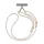 Uniq Coehl Laurel univerzális pánt, nyak / csukló / crossbody, bézs