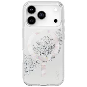   Uniq Coehl Crystelle Apple iPhone 17 Pro mágneses tok, MagSafe, ezüst