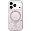 Uniq Coehl Solea Apple iPhone 17 Pro mágneses tok, MagSafe, rózsaszín (csillámos)
