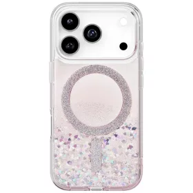   Uniq Coehl Solea Apple iPhone 17 Pro mágneses tok, MagSafe, rózsaszín (csillámos)
