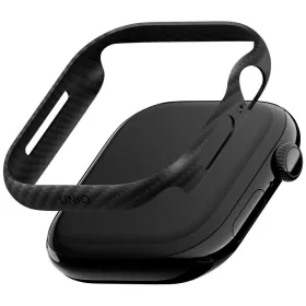   Uniq Keva Verge Apple Watch 11 / Watch 10 46mm tok, Aramid, Carbon minta, fekete