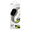 Uniq Strova Flex Apple Watch állítható szíj, 49/46/45/44MM, fém, ezüst-lime