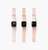 Uniq Revix IV Premium Apple Watch 42/41/40mm mágneses szíj, rózsaszín-bézs
