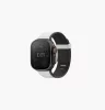 Uniq Revix IV Premium Apple Watch Ultra 4 / 3 / 2 / 1 / SE / 12 / 11 / 10 / 9 / 8 (44/45/46/49mm) mágneses szíj, szürke-fekete