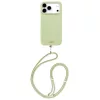 Uniq Coehl Mirelle Apple iPhone 17 Pro mágneses tok, MagSafe, crossbody pánttal, zöld-arany