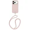 Uniq Coehl Mirelle Apple iPhone 17 Pro Max mágneses tok, MagSafe, crossbody pánttal, rózsaszín-arany