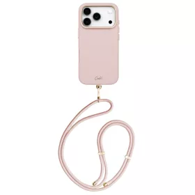   Uniq Coehl Mirelle Apple iPhone 17 Pro Max mágneses tok, MagSafe, crossbody pánttal, rózsaszín-arany