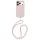 Uniq Coehl Mirelle Apple iPhone 17 Pro Max mágneses tok, MagSafe, crossbody pánttal, rózsaszín-arany