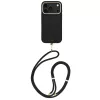 Uniq Coehl Mirelle Apple iPhone 17 Pro Max mágneses tok, MagSafe, crossbody pánttal, fekete-arany