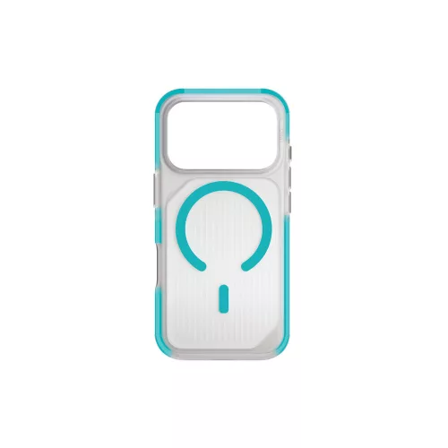 Uniq Combat Active Magclick Apple iPhone 17 Pro MagSafe tok, átlátszó-kék