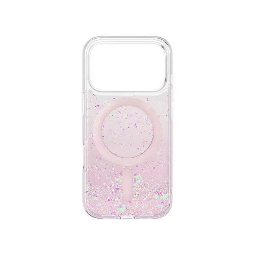 Uniq Coehl Rosa Apple iPhone 17 Pro mágneses tok, MagSafe, rózsaszín 