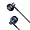 Baseus Encok H19 jack 3.5mm vezetékes mikrofonos fülhallgató, fekete