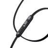 Baseus Encok H19 jack 3.5mm vezetékes mikrofonos fülhallgató, fekete