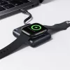 Baseus EnerFill FW11 vezeték nélküli Apple Watch powerbank 1640mAh, 5W, fekete