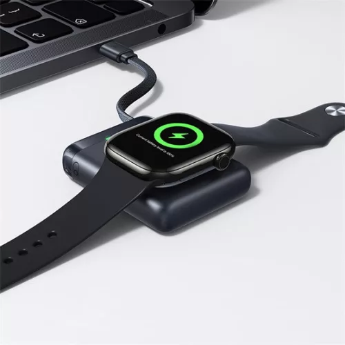 Baseus EnerFill FW11 vezeték nélküli Apple Watch powerbank 1640mAh, 5W, fekete