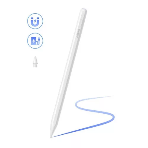 Baseus Smooth Writing 2 Dual Charging aktív toll, fehér