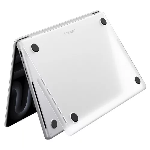 Spigen Airskin Apple Macbook Pro 14 M1-M5 / M5 PRO / M5 Pro Max 2021-2026 tok, Frost Clear, átlátszó