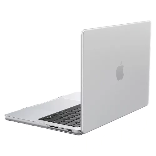 Spigen Airskin Apple Macbook Air 13 M2-M5 2023-2026 tok, Frost Clear, átlátszó