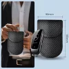 Tech-Protect KLR100 RFID blokkoló kulcstartó tok / táska, Carbon, fekete (autó kulcshoz, bankkártyához)