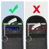 Tech-Protect KLR100 RFID blokkoló kulcstartó tok / táska, Carbon, fekete (autó kulcshoz, bankkártyához)