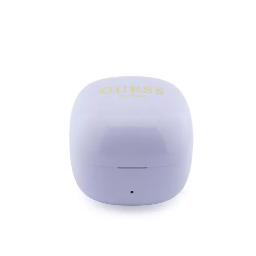 Guess Mini Classic Logo OWS vezeték nélküli bluetooth fülhallgató, lila