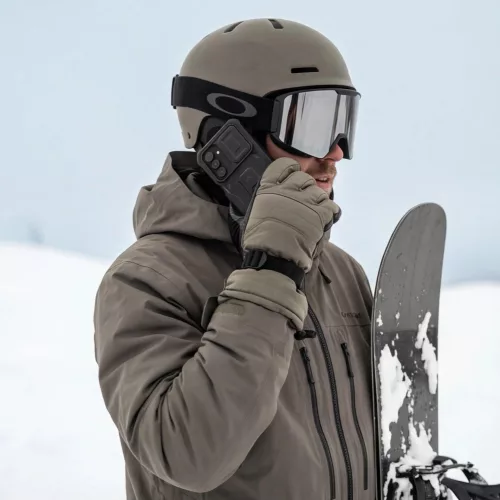 Tech-Protect Kevlar Cam+ Samsung A27 tok kameravédelemmel, kitámasztóval, megerősített sarokkal, fekete