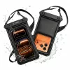 Tech-Protect UWC7 univerzális vízálló telefon tok, 6.9", fekete