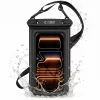 Tech-Protect UWC7 univerzális vízálló telefon tok, 6.9", fekete