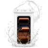 Tech-Protect UWC7 univerzális vízálló telefon tok, 6.9", fehér