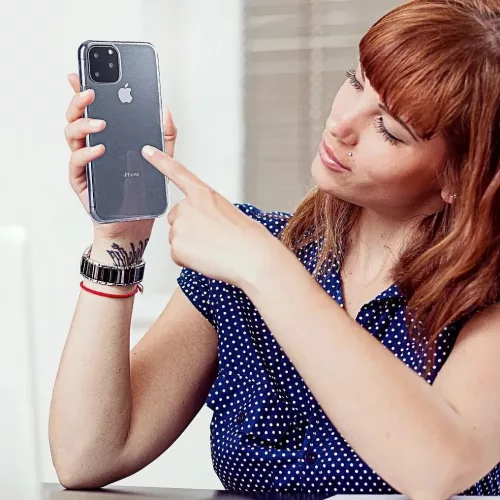 Samsung Galaxy A37 ultravékony 0,5mm szilikon tok, átlátszó