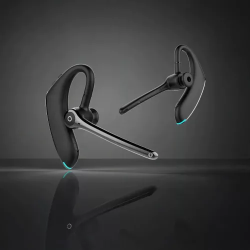 Forcell Orion Plus wireless / bluetooth headset vezetéshez / utazáshoz, ENC, Multipoint, fekete