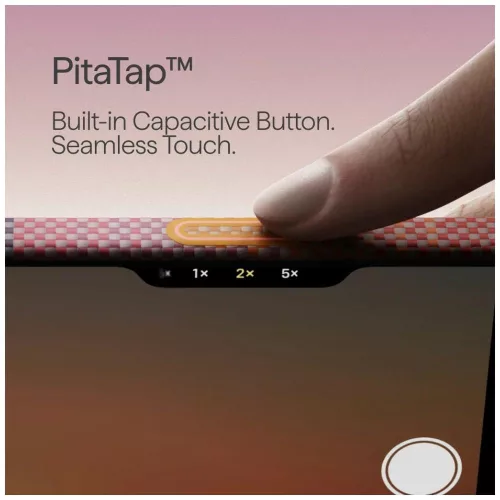 Pitaka Edge Apple iPhone 18 Pro / 17 Pro hátlap tok, MagSafe, Aramid, sunset (California Dream 02)