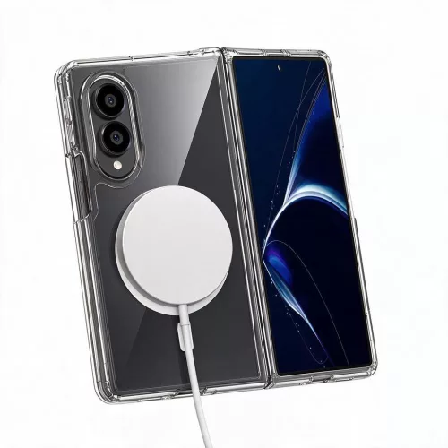 Tech-Protect Flexair Samsung Galaxy Z Fold 8 hátlap tok, MagSafe, átlátszó