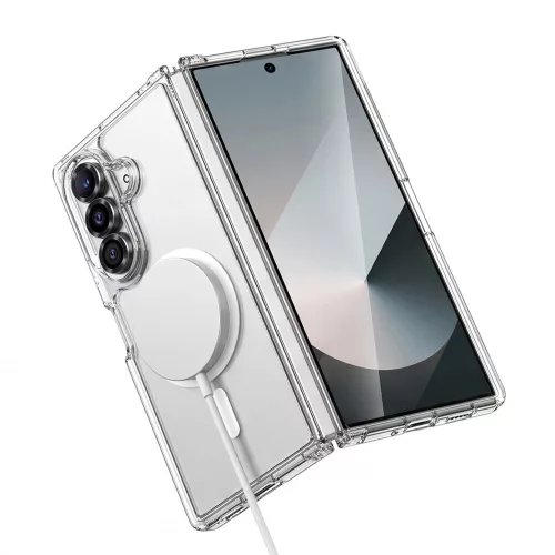Tech-Protect Flexair Samsung Galaxy Z Fold 8 Ultra hátlap tok, MagSafe, átlátszó