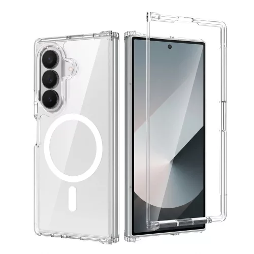 Tech-Protect Flexair Samsung Galaxy Z Fold 8 Ultra hátlap tok, MagSafe, átlátszó