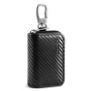 Tech-Protect KLR300 RFID blokkoló tartó / táska, Carbon, fekete (autó kulcshoz)