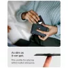Spigen Airfit Apple AirTag 1 / 2 tok, Airtag tartó szett, fekete (2db)