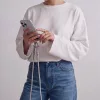 Tech-Protect C5SD vállpánt, telefonra rögzíthető, szürke (crossbody pánt)