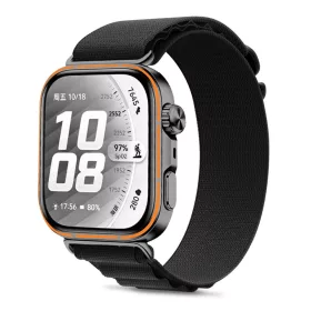   Tech-Protect Nylon Pro Huawei Watch Fit 5 / 5 Pro / 4 / 4 Pro / 3 nylon szíj, fekete