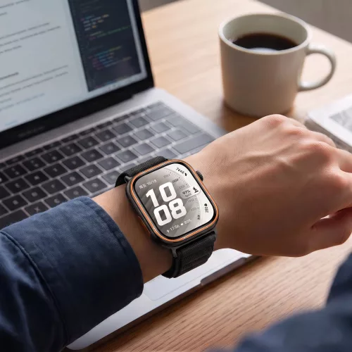 Tech-Protect Nylon Pro Huawei Watch Fit 5 / 5 Pro / 4 / 4 Pro / 3 nylon szíj, fekete