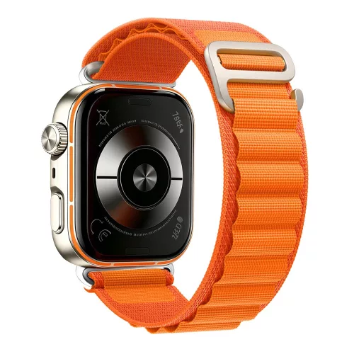 Tech-Protect Nylon Pro Huawei Watch Fit 5 / 5 Pro / 4 / 4 Pro / 3 nylon szíj, narancs
