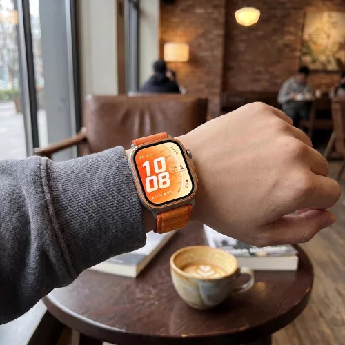 Tech-Protect Nylon Pro Huawei Watch Fit 5 / 5 Pro / 4 / 4 Pro / 3 nylon szíj, narancs