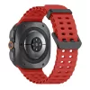Tech-Protect IconBand Pro Samsung Galaxy Watch Ultra 2024 / 2026 (47mm) szilikon szíj, piros