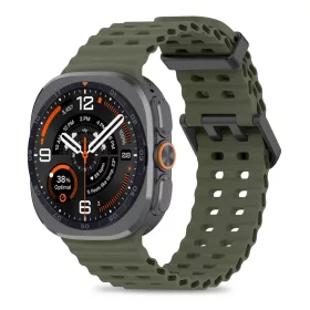   Tech-Protect IconBand Pro Samsung Galaxy Watch Ultra 2024 / 2026 (47mm) szilikon szíj, zöld
