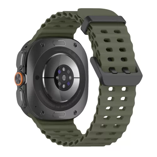 Tech-Protect IconBand Pro Samsung Galaxy Watch Ultra 2024 / 2026 (47mm) szilikon szíj, zöld