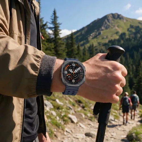 Tech-Protect IconBand Pro Samsung Galaxy Watch Ultra 2024 / 2026 (47mm) szilikon szíj, kék
