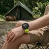 Tech-Protect IconBand Pro Samsung Galaxy Watch Ultra 2024 / 2026 (47mm) szilikon szíj, sárga-fekete