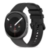 Tech-Protect Silicone Evo Samsung Galaxy Watch 8 / 9 / Classic (40/44/46mm) szilikon szíj, fekete